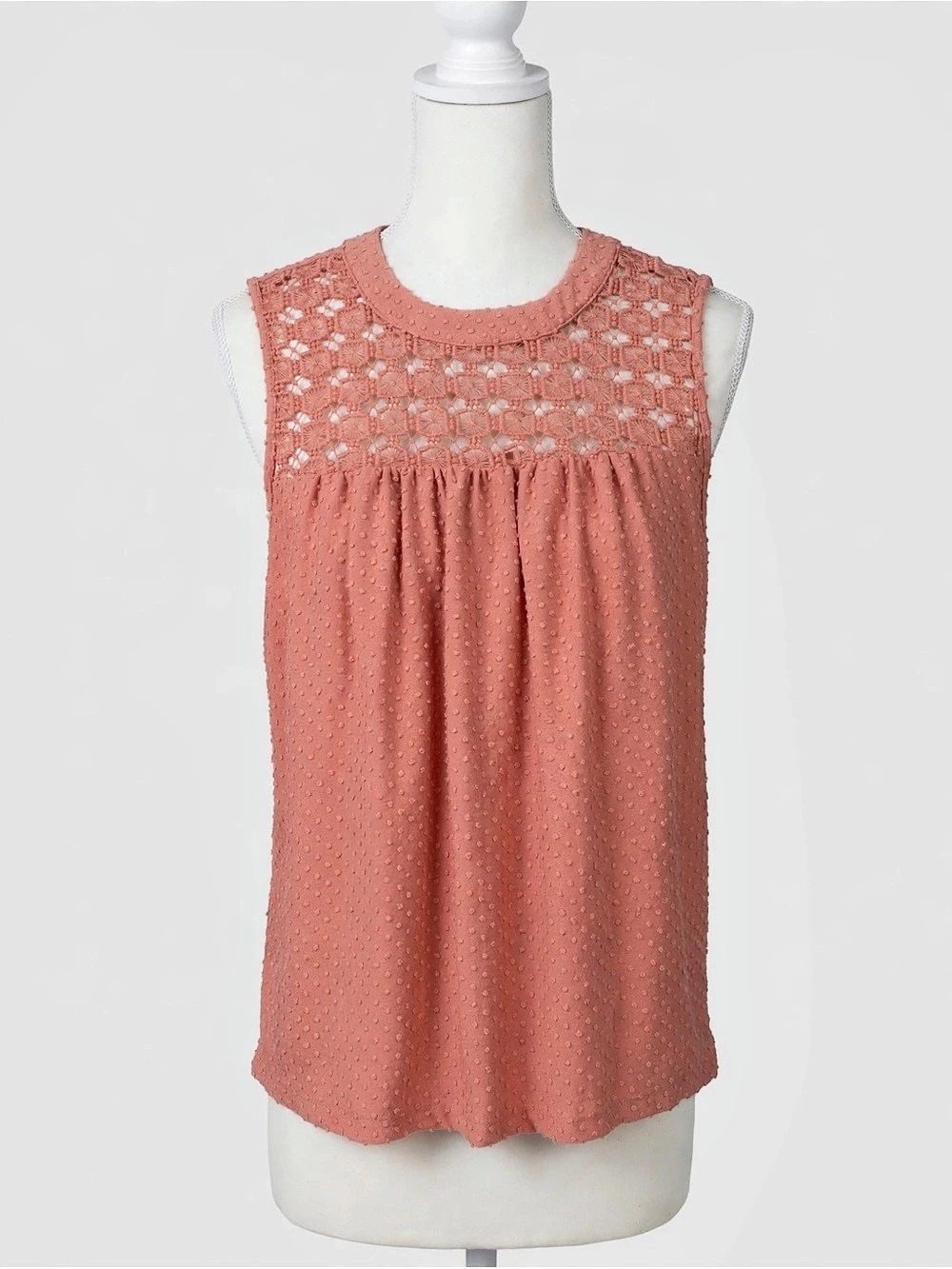Pink Sleeveless Top